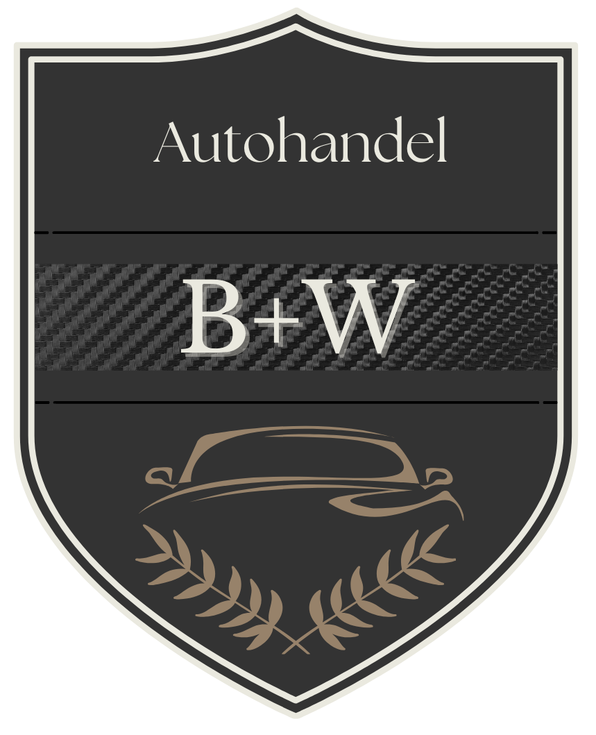 Logo des Unternehmens Autohandel B+W, das für Qualität und Vertrauen im Automobilhandel steht.